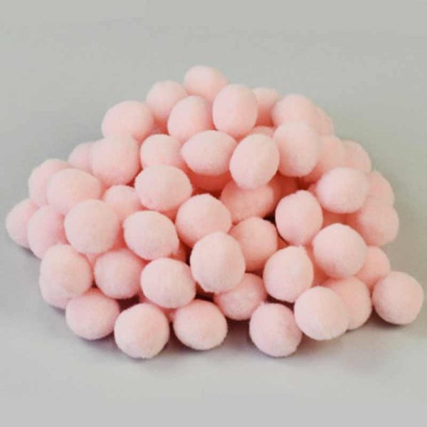 Bile cașmir, roz  2cm