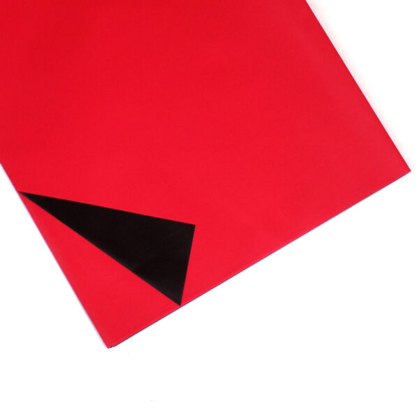 Folie cu două fețe - Roșu/ Negru , 20/set