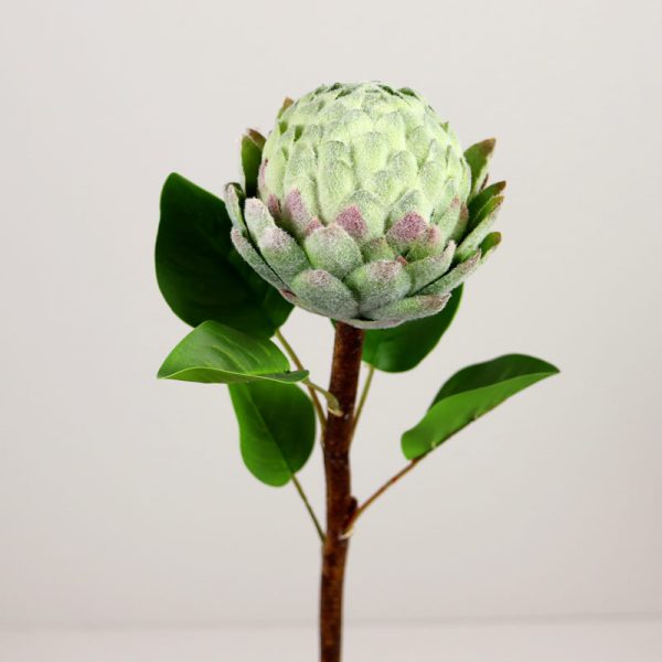 Protea artificial - VERDE