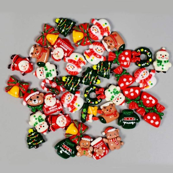 Decorațiuni de crăciun (40/Set) - MIX
