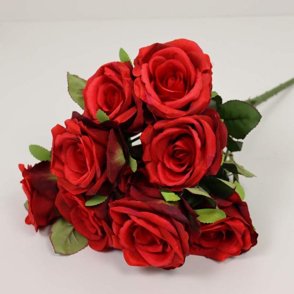 Buchet trandafir x10 - ROȘU
