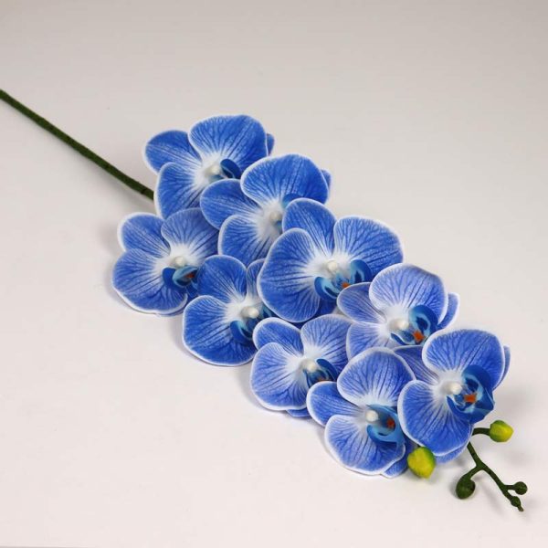 Orhidee artificial realtouch - Albastru