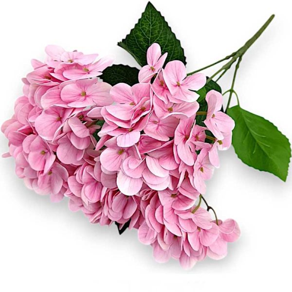 Buchet hortensie Siliconat x5 ROZ