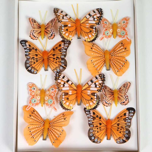 Fluturi decorativi 5-8 cm -MIX PORTOALIU
