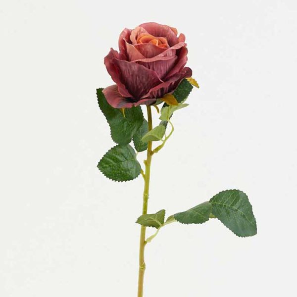 Trandafir la fir 58 cm- BORDO AUTUMN