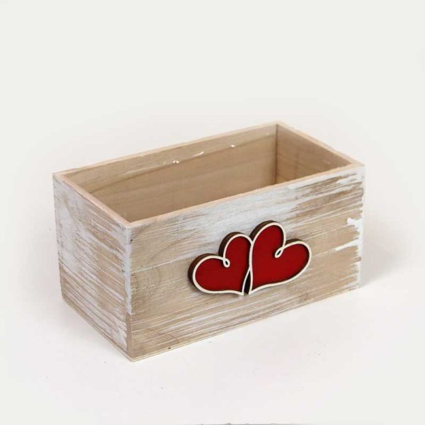 Cutie lemn cu INIMĂ