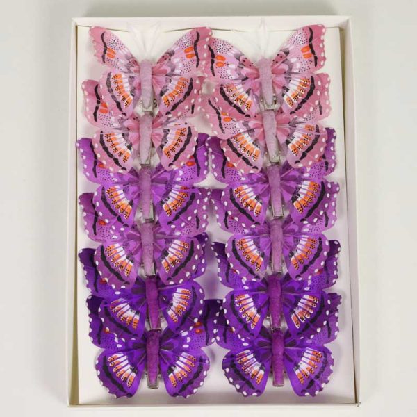 Fluturi decorativi 8cm