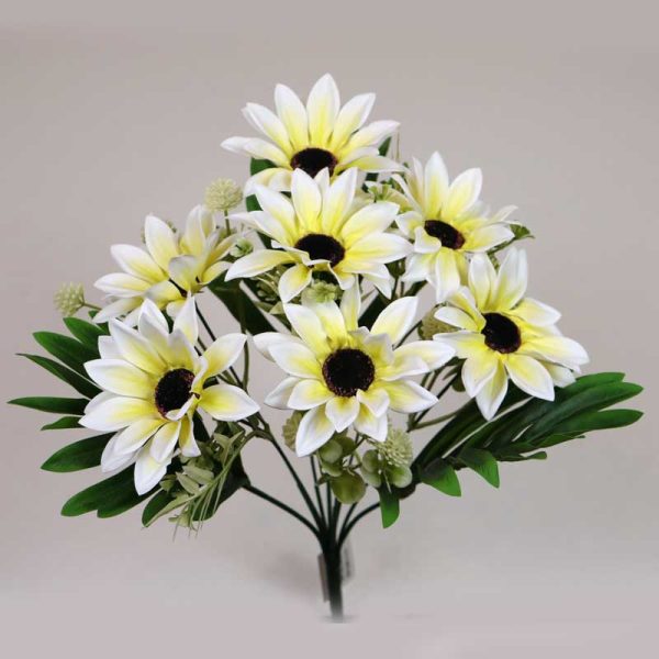 Buchet GERBERA SILICONAT- CREM