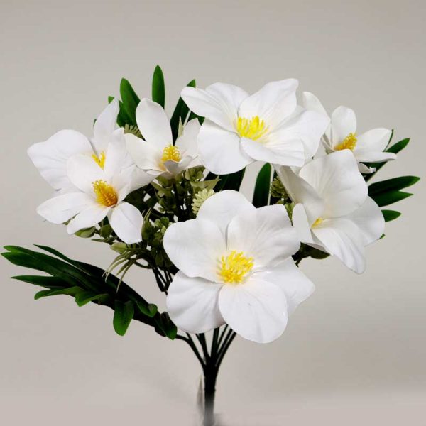 Buchet HIBISCUS Siliconat - ALB