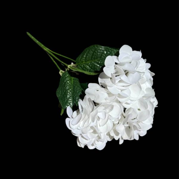 Buchet Hortensie Siliconat x5- ALB